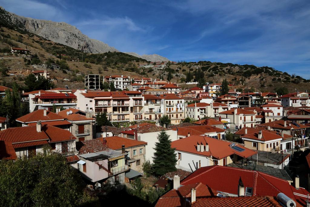 Boutique Hotel Parnassia Arachova Bagian luar foto