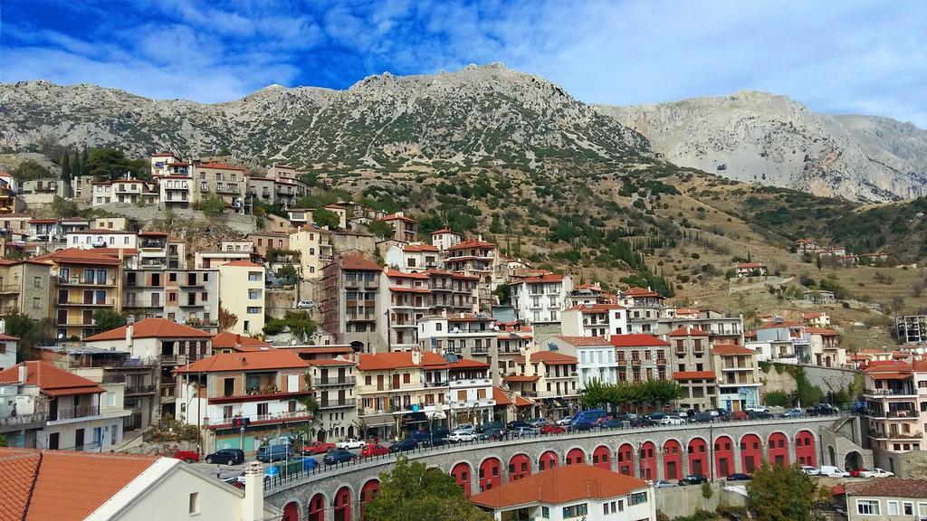 Boutique Hotel Parnassia Arachova Bagian luar foto