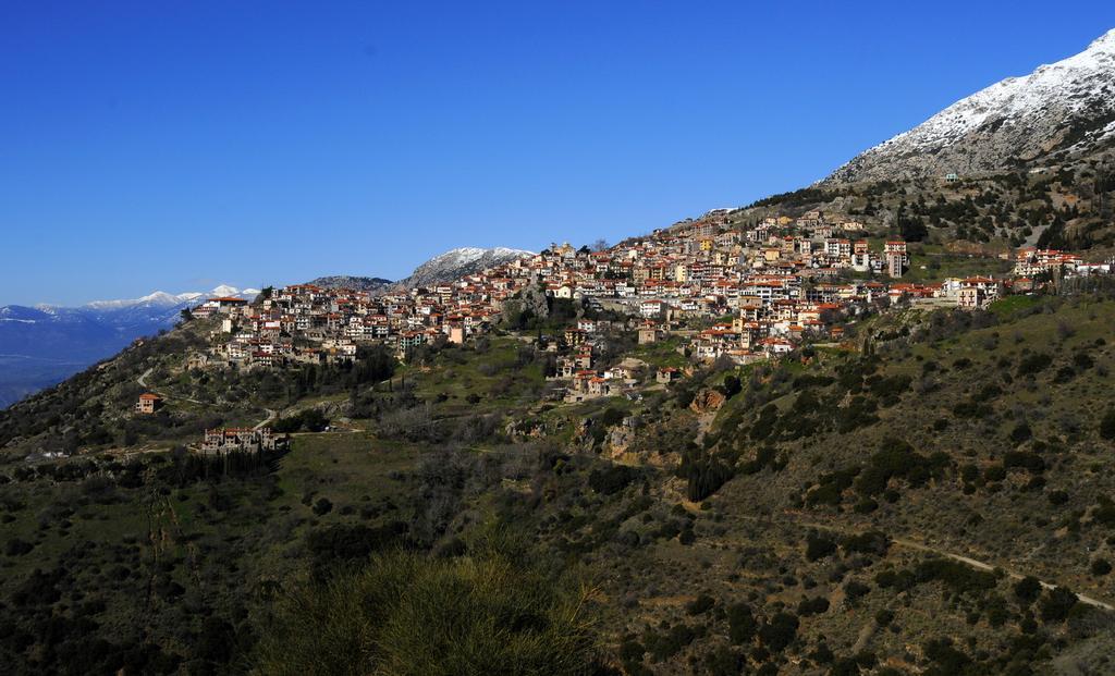 Boutique Hotel Parnassia Arachova Bagian luar foto